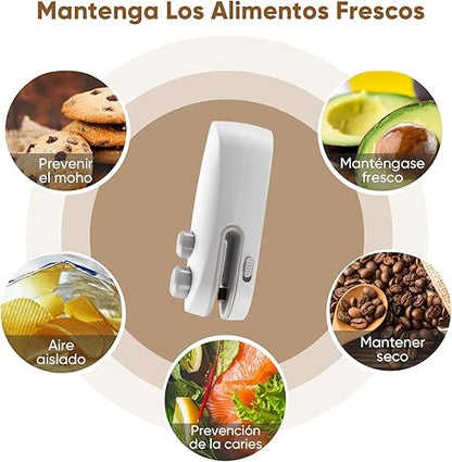 MINI SELLADORA DE BOLSAS PORTATIL - SELLADO TÉRMICO