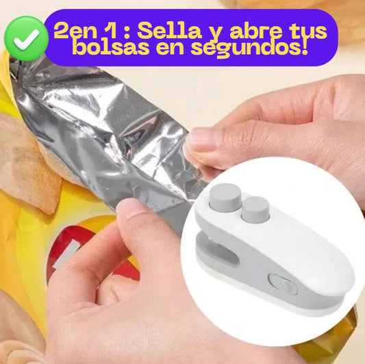 MINI SELLADORA DE BOLSAS PORTATIL - SELLADO TÉRMICO